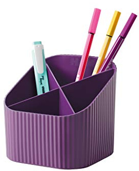 HAN Schreibtischköcher Re-X-LOOP – say yes to 100% recycled, modernes, junges Design für alle Schreibtischutensilien, lila, 17238-957