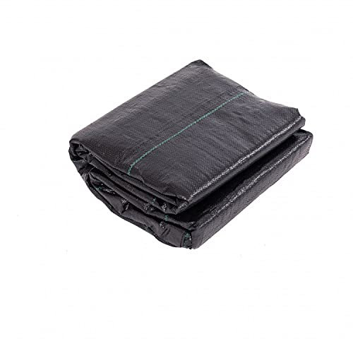 Oypla 4m x 10m Heavy Duty Weed Control Ground Cover Membrane Sheet