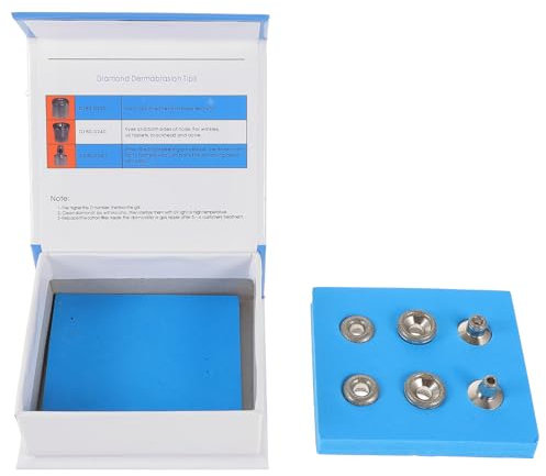 FOMIYES Diamond Micro-carving Head Facial Peeling Skin Cleansing Microscopic Carving Tip Wands Facial Wand Face Wand Microdermabrasion Rod