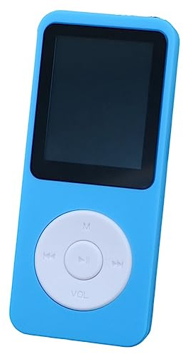 iFutniew Lettore musicale Bluetooth compatibile con e-book sportivo MP3 MP4 FM per bambini blu