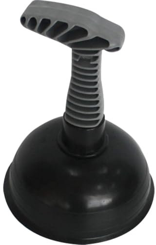 Ultra Plunger for Unblocking Sink Drain Black One Size