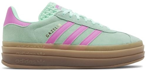 Adidas Gazelle Big Kid Baskets, Menthe transparente/rose verte, 5.5 US Big Kid