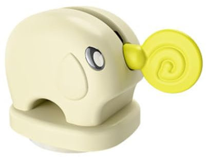 SUMKTO 1 Pezzo Simpatico dentifricio a Balena Animale spremitore a Tubo in Silicone Ventosa Organizer Multicolore per risparmiatore per dentifricio