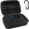 Musiin Guitar Pick Holder Case is compatible with Fender Dunlop D'Addario Guitar Accessories, stores guitar string racks and various sizes of pick storage boxes(Dark Grey)