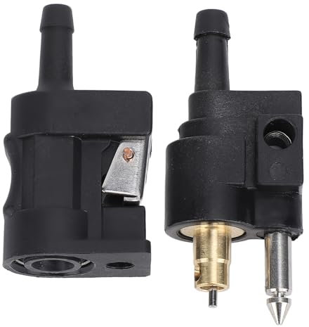 Kuuleyn Marine Boat Engine Fuel Line -anslutningsbeslag, 6mm kvinnlig slangkontakt för utombordare för utombordare