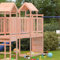 Snsowed Torre da Gioco con Arrampicata 53x110x214cm in Legno di Douglas,Gioco da Giardino,Torre da Esterno,Giochi per Esterno Bam bini-826551