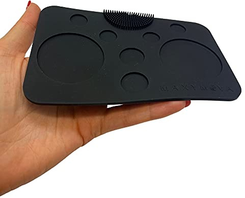 Generico Palette en Silicone MAXYMOVA, Tapis pour Artiste des Sourcils, Lamimaker, Créateur de Sourcils, Maquilleur, Palette de Mélange, Stratification, Teinture, Maquillage