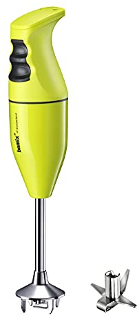Bamix EO140 Classic - Batidora de inmersión (140 W, 2 niveles, fabricada en Suiza, limón verde/negro