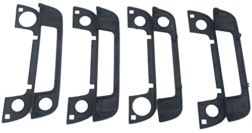 Full Set Exterior Door Handle Covers for BMW 3 5 7 Series E36 E34 E32 Rubber Gasket Seals +Door Handle Cover