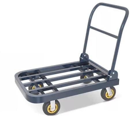 Carrello a Piattaforma Pieghevole Autocarro a pianale Autocarro a tubo quadrato Autocarro da carico Rimorchio esteso Carrello pieghevole Carrello a spinta Carrello Piattaforma Portapacchi(Piccolo)