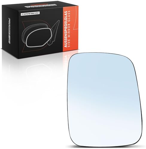 Frankberg Spiegelglas Außenspiegel Aussenspiegelglas Konvex Manuell Rechts Kompatibel mit Transporter IV Bus Pritsche/Fahrgestell Kasten Replace# 701857522L
