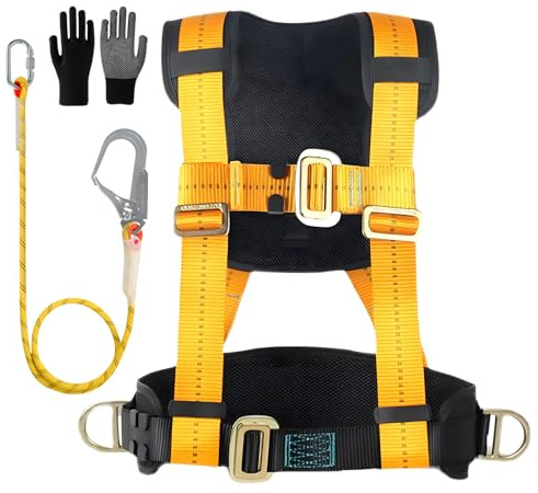 KoolShiro Safety Harness Kits, Lightweight, Rated to 150 kg, One Size