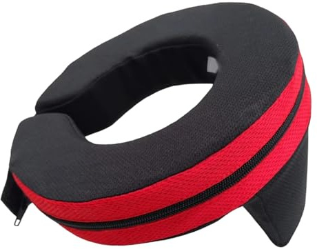 Folpus Protège-Cou de Karting, Amortisseur de Chocs, Housse de Protection multifonctionnelle pour Circuit de Jeu, compétition en intérieur, Enfants Rouges
