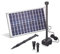 esotec Solar Teichpumpen-Komplettset 25 1250 Pro, Sprinklerpumpe, Solarmodul 25W, Solarbrunnen für draußen, Wasserspiel Springbrunnen, Springbrunnenpumpe, Direktbetrieb 1,6m 1250l/h 101915