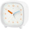 Ayybboo Sveglie per Bambini Analogico, Sveglia Analogica Bambine Sveglia da Comodino Sveglia al Quarzo Sveglia Silenziosa con Luce Senza Ticchettio Sveglia da Tavolo Snooze (Bianco)