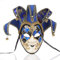 Venezianische Maskerade-Masken, Gesichtsnarr Jolly Joker Venezianische Maskerade-Maske, Halloween, Cosplay-Maske Party, Ball, Abschlussball, Karneval, Wanddekoration