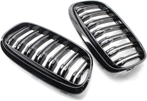 GKXTLTONG Coche Rejillas Frontales de radiador para BMW Z4 E85 E86 2003-2008, Auto Parrilla Parachoques Delantera Resistente Aóxido Piezas
