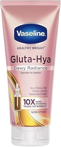 Vaseline Sell n Ship Gluta-Hya Dewy Radiance Serum-In-Lotion, nicht klebend, 70 ml