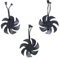 Ventola di raffreddamento per scheda grafica RTX3060 Optimaled Cooling 4Pin PLA09215S12H RUTER FAN 3PCS