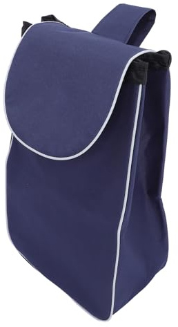 FUNOMOCYA Oxford Replacement Bag for Shopping Trolley Thickened Oxford Cloth Cart Liner with Side Pockets Fit for Grocery Carts Weather-resistant Storage Bag