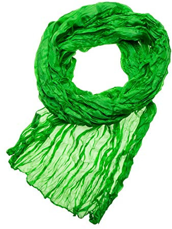 Tinitex Knitterschal Halstuch Schal XXL minzgrün Seide 180x90cm