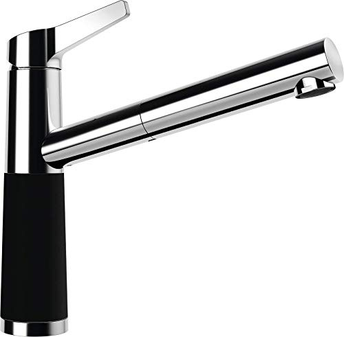 SCHOCK Cristadur SC-510 Night Kitchen Tap Fitting with Fixed Spout and Standard Connections