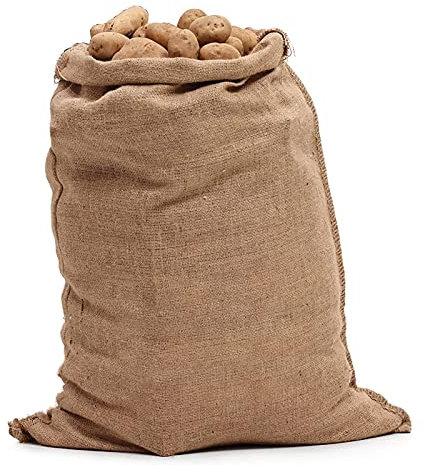 Jute Potato Sacks, Potato Sacks For Storage Universal Jute Sacks, Burlap Sack Jute Potato Sack Race Jumping Bags Suitable For School Party Games Potatoes, Vegetables, Plant Protection And Decoration