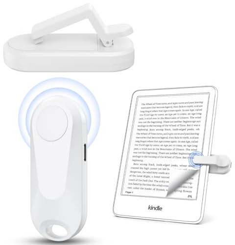 DATAFY [Case-Friendly] Page Turner for Kindle Paperwhite Oasis Kobo eReaders, Camera Camcorder Remote Controls, Page Turner Clicker for ipad Tablets Reading Novels with Wrist Strap Storage Bag