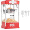 VEVOR Popcornmaschine Popcorn Maker 480 W Popcornautomat Popcorngerät 4 oz Kessel ergibt 1,5 Gal pro Ladung, Tisch-Popcornmaschine inkl. 3 Schaufeln, Popcornmaschine mit Kino-Stil Rot Café