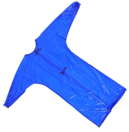 POPETPOP Delantal y Resistente al Aceite para Ropa de Trabajo de Manga Delantal Grueso Splash Protección S