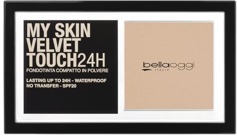 bellaoggi my skin velvet touch 24 h fondotinta in polvere natural beige 9 g
