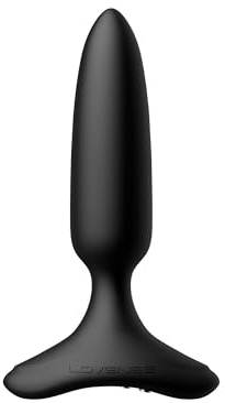 LOVENSE Hush 2 Vibrating Butt Plug 1.0, Silicone Anal Vibrator for Men with Remote Control, Waterproof and Rechargeable Big Plug Vibration Machine for Women, Adult Anal Plug Sex Toys for Couples
