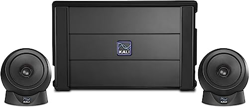 Kali Audio - IN-UNF 3-WAY Sistema monitor Ultra Near Field a 3 vie Ultra Nearfield sistema di altoparlanti, ambienti desktop, dimensione del subwoofer: 49,4 x 15,8 x 13,3 cm, nero.