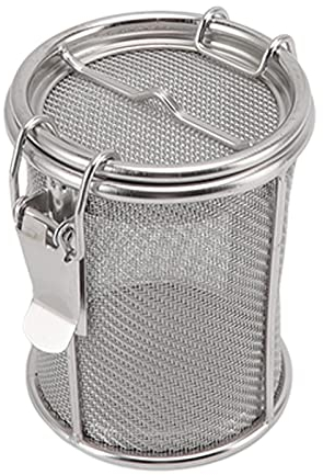 304 Stainless Steel Tea Ball Infuser, Multi Functional Spice Seasoning Strainer with Extended Chain Hook Ideal for Tea Making and Cooking