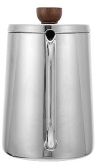 PRETYZOOM Cafetera De Acero Inoxidable De y Diseño De Cuello De Cisne Para Preparar Café o Té Casa o Oficina Color Plata