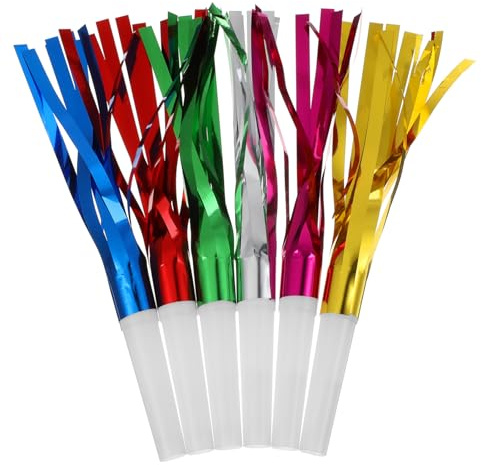 YARNOW 8paquetes Matracas Para Cumpleaños Matracas Para Fiestas Soplador De Fiesta Bocinas Para Eventos