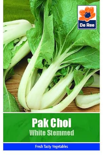 Vegetable Seeds for Growing Pak Choi White Stemmed 355 Seeds Grow Your Own Garden Vegetable Salad Herb Seed