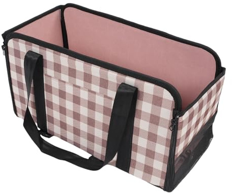 Fafeicy Console Centrale Posti a Sedere per Cani, Letto per Auto da Compagnia Pieghevole, Comfort Estivo per Piccoli Cani di Grande Dimensione