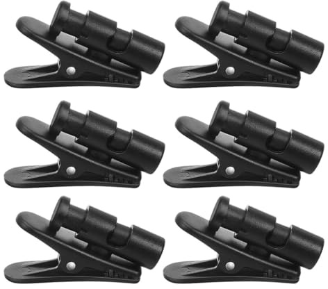 WOONEKY 6piezas Clip Para Cable De Auriculares Organizador De Cable Para Auriculares Clip Para Solapa Pequeños Para Montaje Camisa