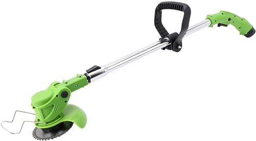 DEMCAY Cortadora de césped Cortasetos Cortadora de césped inalámbrica de 6000 RPM Mango telescópico Extensible Cortadora de césped inalámbrica Cortadora de césped inalámbrica for jardín Weedi