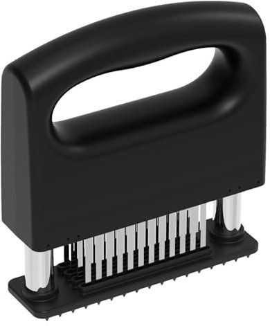 Iniettore di attesa di carne – Ago per carni sfuso, Ago di carne, di qualità professionale, include diversi denti appuntiti, distribuzione uniforme delle marinate, Parf