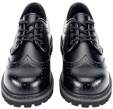 Brandit Budapester Phantom 4 Eye Boot, Color: black, Size: UK7/EU41