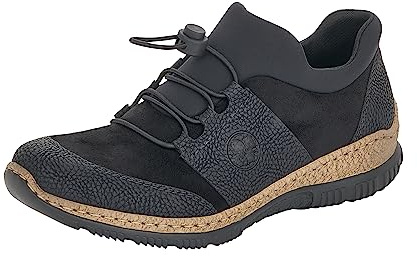Rieker Damen N32 x 8 Sneaker, Black N32x8 00, 36 EU