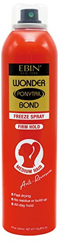 Wonder Lace Ponytail Bond Freeze Spray (Firm Hold - Medium Hair)