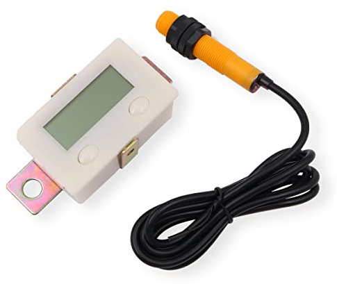 Namvo Digital räknare 0-99999 Elektronisk klickräknare LCD Digital elektronisk räknaretestare Stämpel Magnetisk induktionsnärhetsbrytare