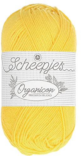 Scheepjes - Scheepjes 211 Sanft Primel Organicon Garn - 5x50g