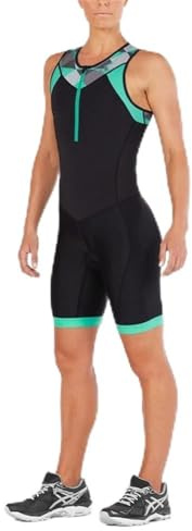 Combinaison De Triathlon Femme | Trifonction Femme | Combinaison De Triathlon à Poche Arrière Femme | Collant sans Manches Femme Costume Été, 6, L