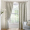 Curtina Bird Trail-Jacquard Lined Pencil Pleat Curtains, Duck Egg, 90 Width x 72 Drop (229 x 183cm)