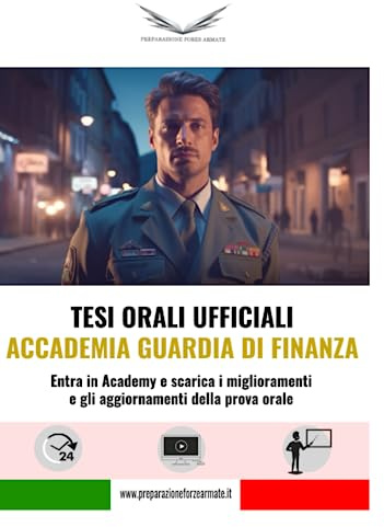 Testi Orale Concorso Allievi Ufficiali Accademia Guardia di Finanza: Libro e Videocorsi