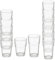 Set 12 vasos apilables 270ml 370ml colección VIVALTO